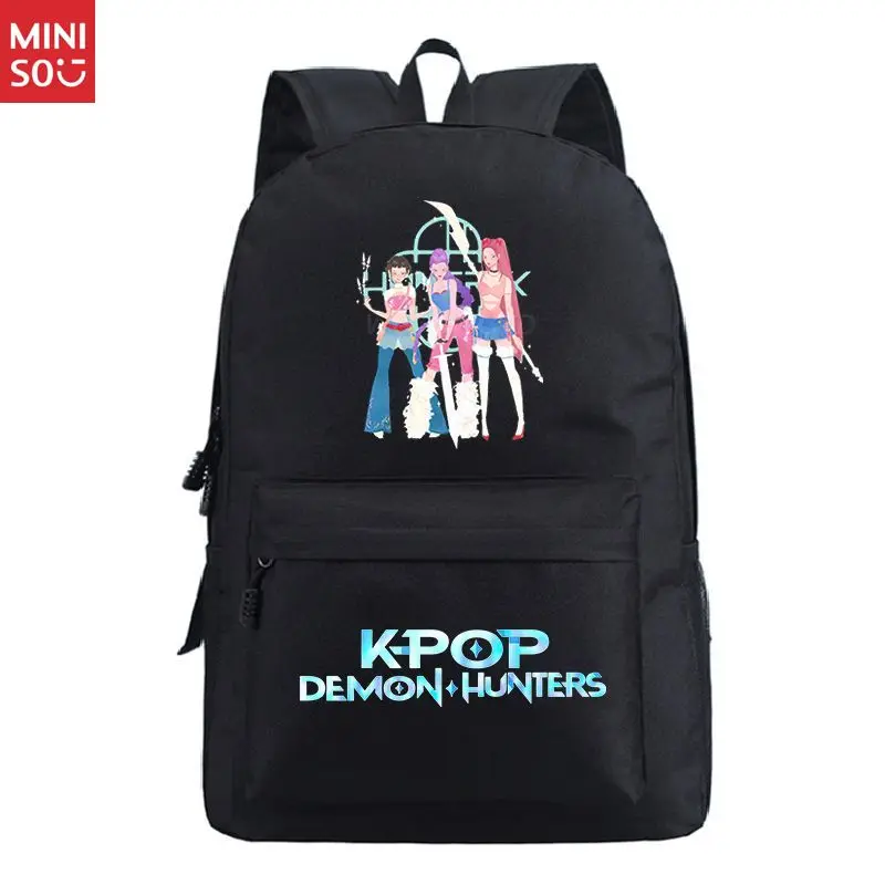 حقيبة ظهر مدرسية كورية من مينيسو، حقيبة كرتونية ذات سعة كبيرة للطلاب #4