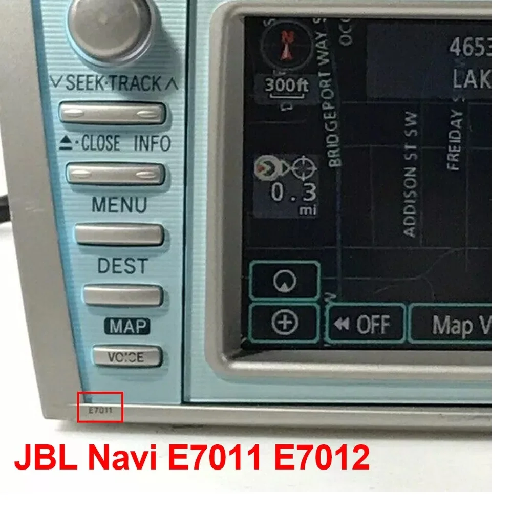 Navigation LCD Display with Touch Screen for Toyota Camry 2007-2009 JBL E7011 E7012 Navi LQ070T5GA01/GC01