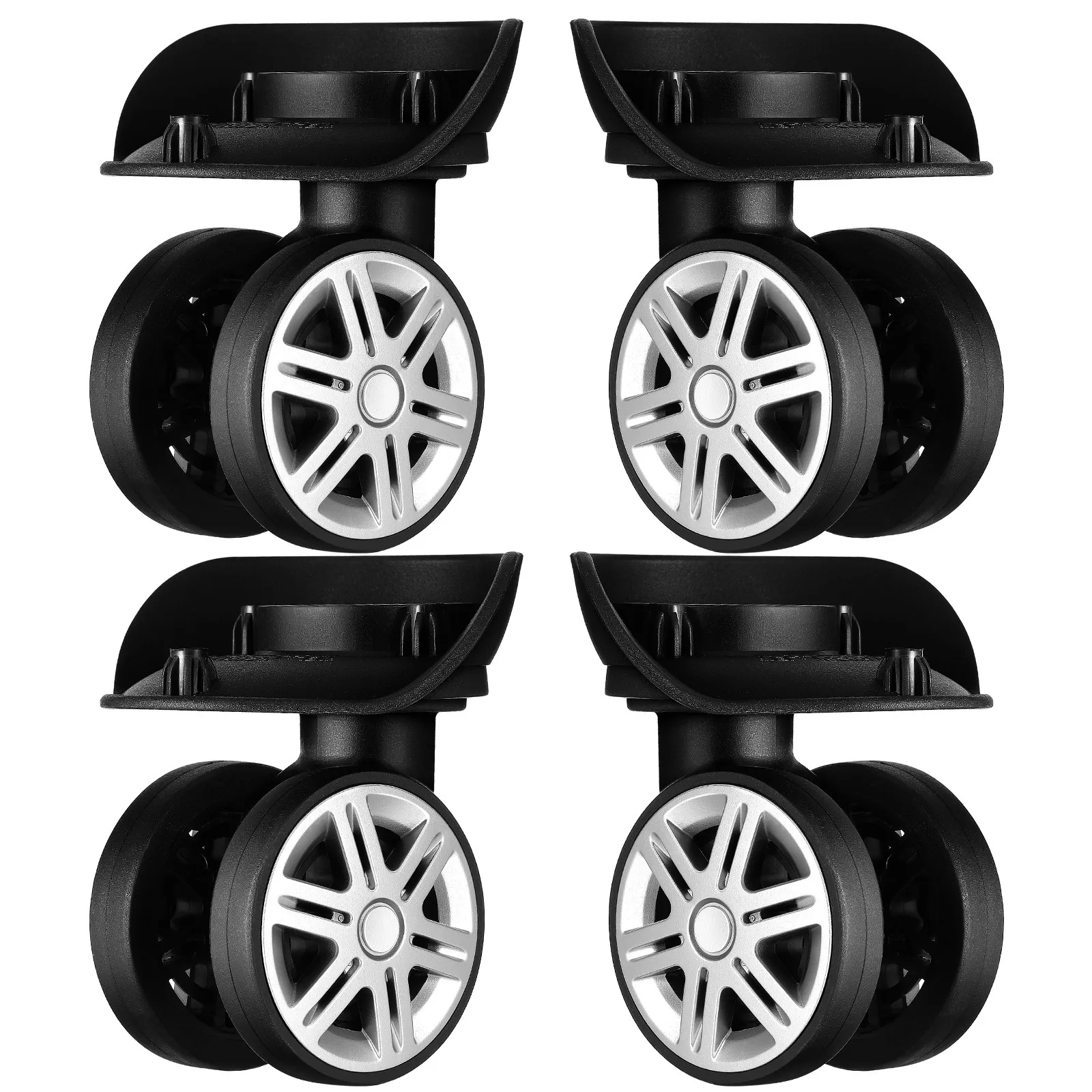 4pcs-suitcase-wheels-replacement-universal-heavy-duty-abs-luggage-caster-dual-wheel-flexible-steering-travel-accessories