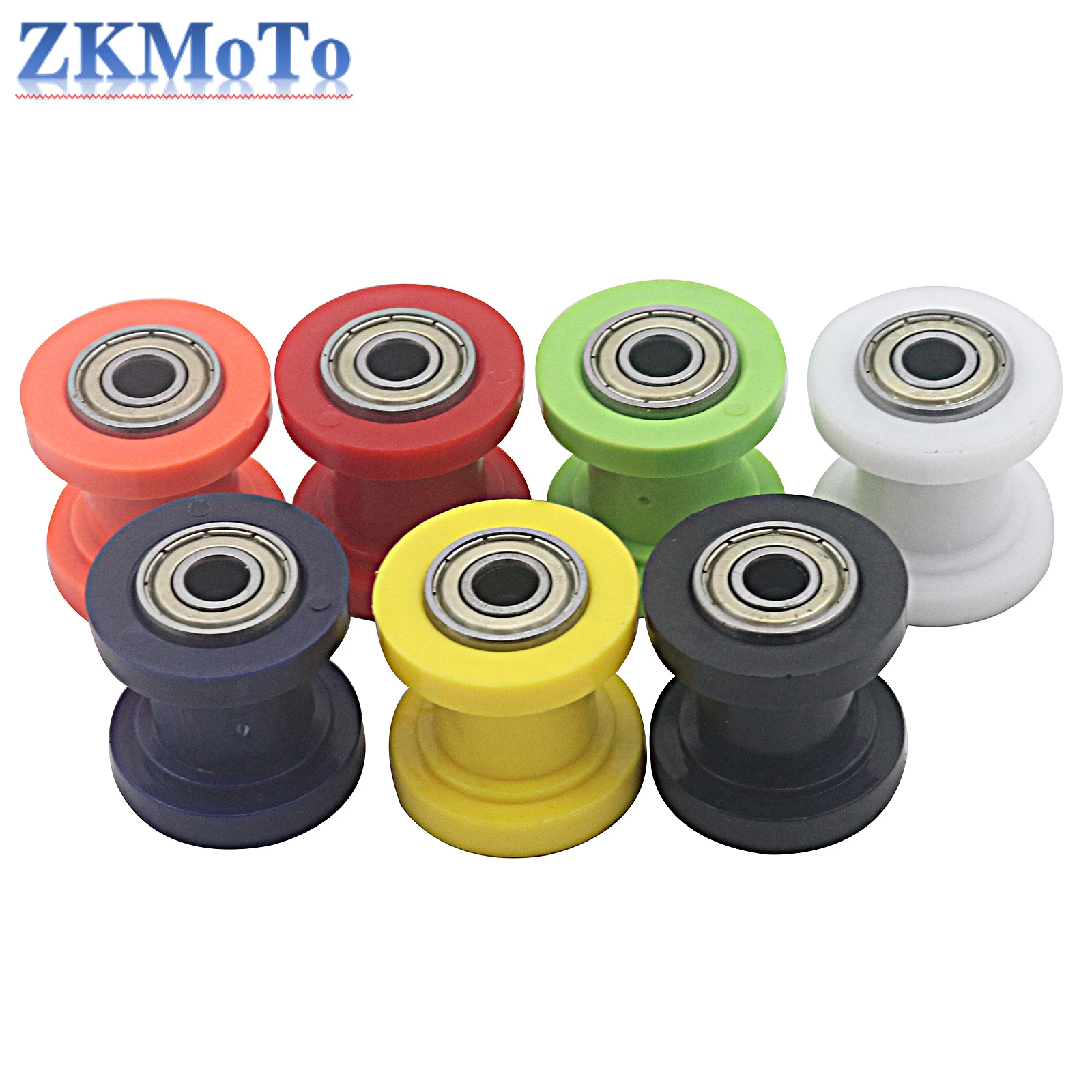 8/10mm Drive Chain Roller Pulley Wheel Slider Tensioner Wheel Guide For Enduro Motorcycle Motocross PIT Dirt Bike ATV CRF CR XR