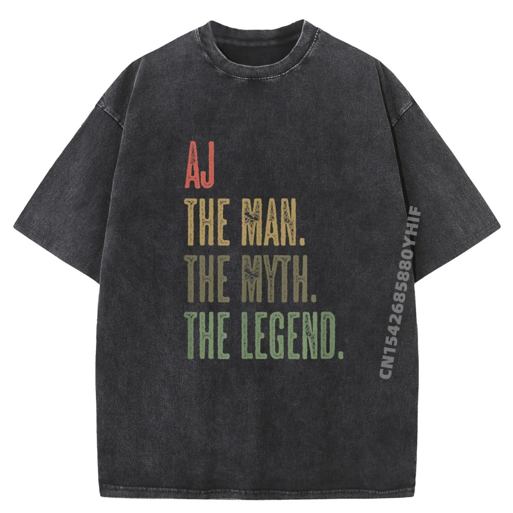

Для Someone Named Ajaj The Man The Myth The Legend Забавные мужские мальчики Имя Уличная рубашка Мужская рубашка Camisetas Hombre размера плюс