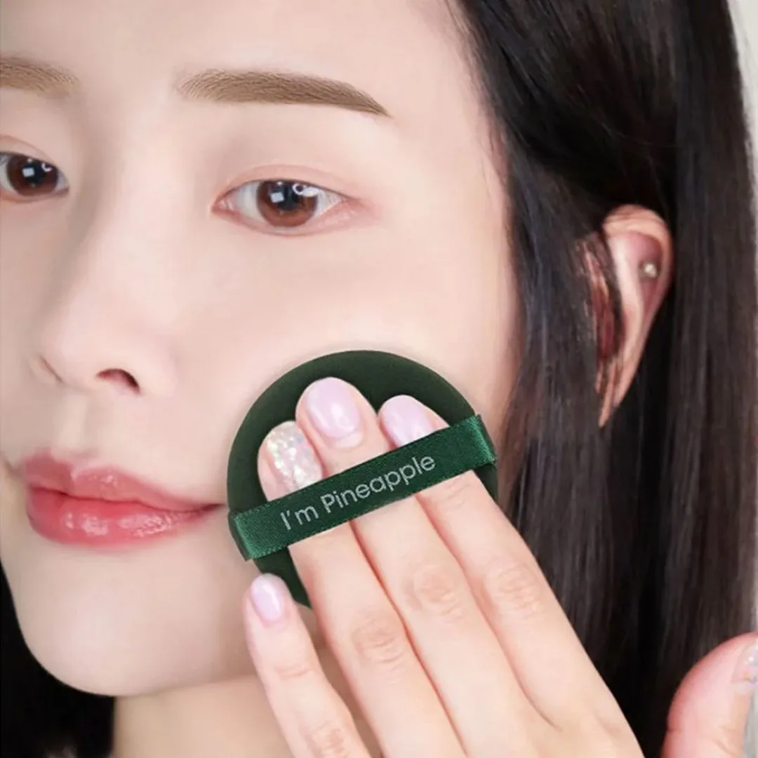 7 ピース/箱化粧パフメイクスポンジファンデーションスポンジブレンダーパウダーパフエアクッションメイクアップアクセサリー女性メイクツール