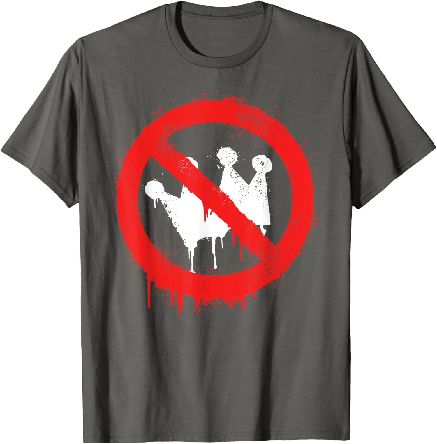 No Kings Protest Stop Sign Design American Political Unisex T-Shirt