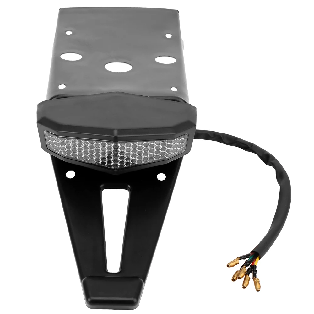 For Bobber Enduro Dirt Bike Universal Turn Signal Light Motorcycle ATV LED Rear Tail Signal Lamp Brake Stop Indicator