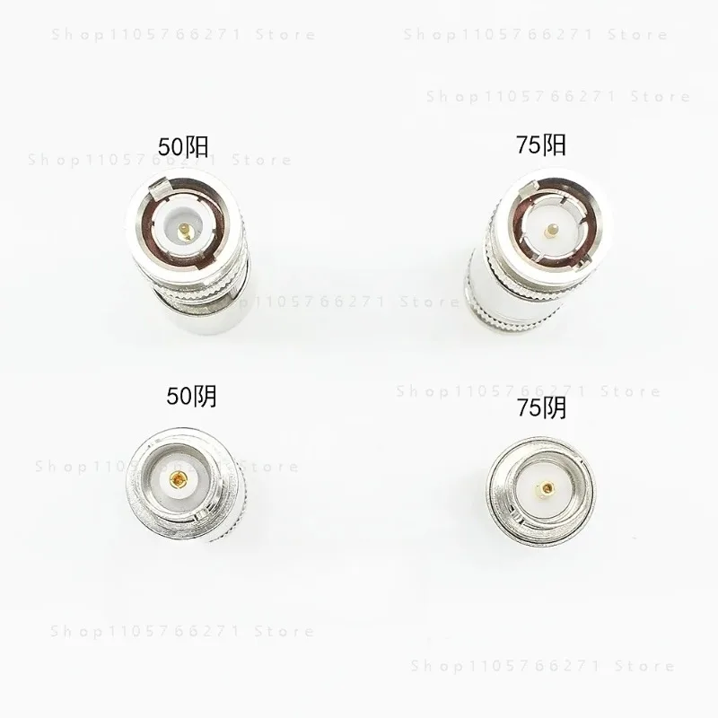 BNC Impedance Converter 50 Ohm to 75 Ohm Adapter BNC Male to BNC Female Connector