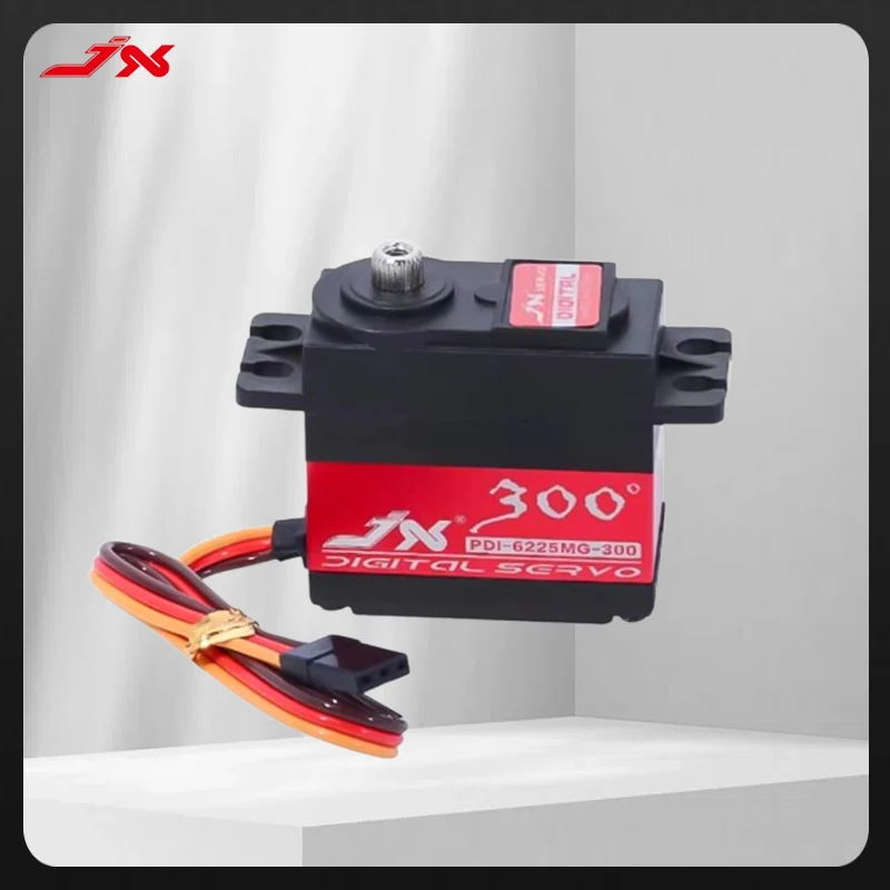 

JX Servo PDI-6225MG-300 25kg 300 degree Metal Gear Digital micro High Torque for RC Racing Car Robort Arm Helicopter RC Parts