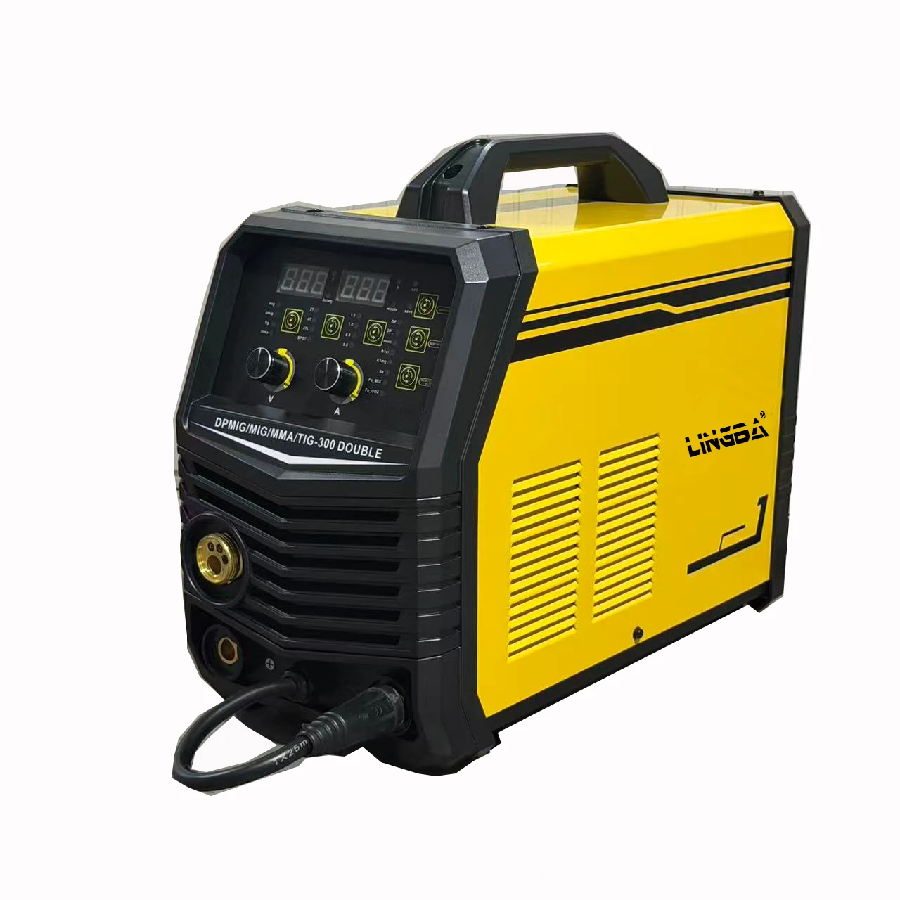 Lingba Multifunctional Welding Machine  DPMIG/MIG/MMA/TIG 300 DOUBLE 5kg  4 in 1 2T 4T Gas 200A 220V Dual Pulse