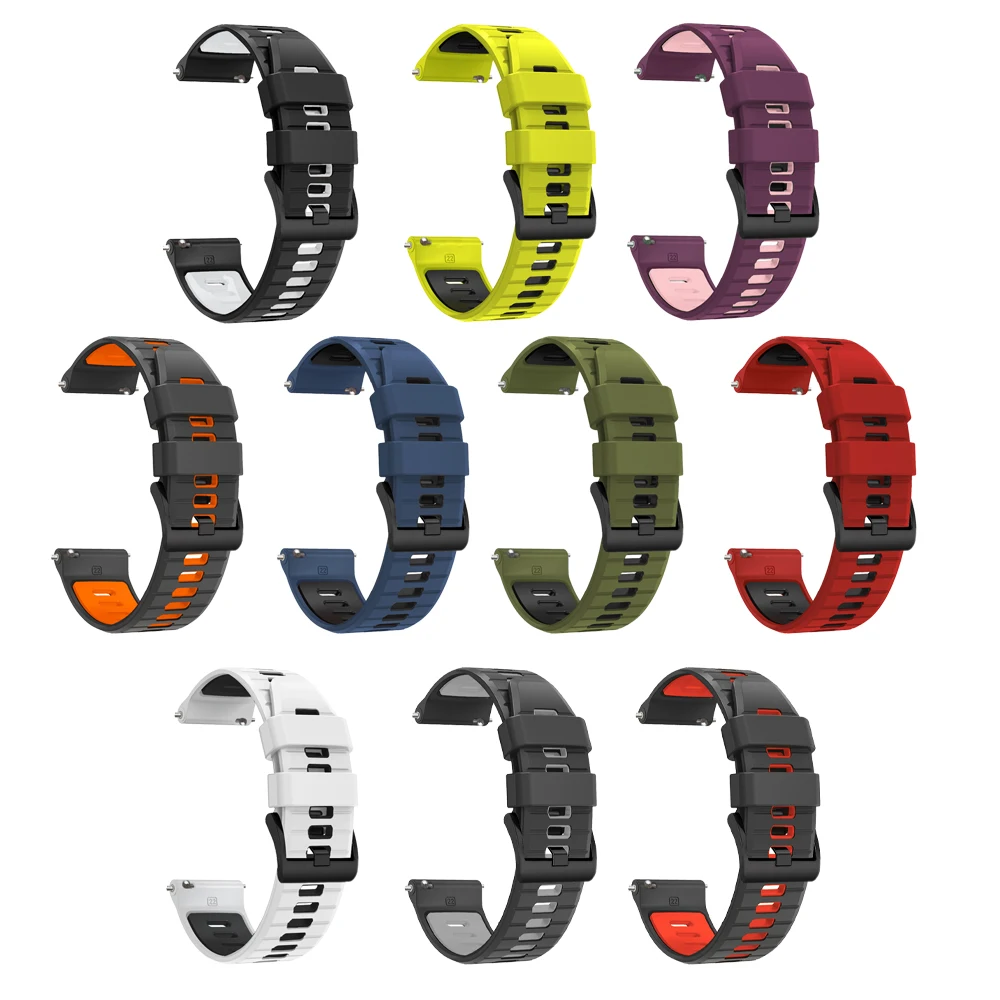 Sports Watch Band 20mm 22mm For POLAR Vantage M3 M2 V3 Strap Grit X X2 Pro Ignite 3 Silicone Bracelet 20mm 22mm Women Man correa