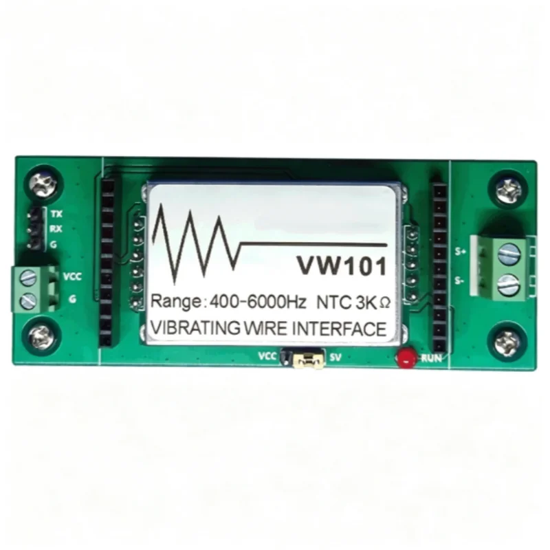 1Pcs/lot 100% New VW101 Vibrating Wire Acquisition Reading Module Embeded Frequency Temperature Acquisition