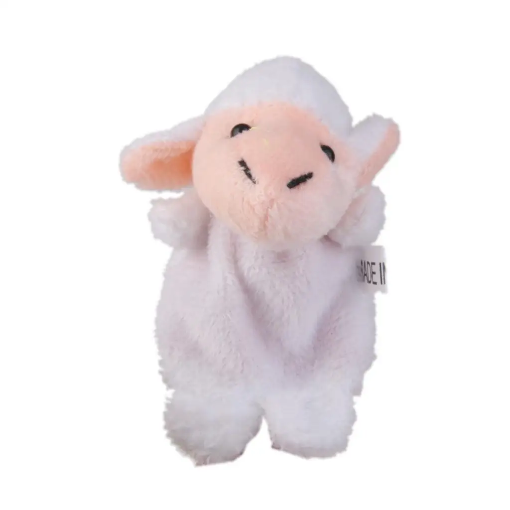 Set of Kids Baby Educational Story Telling Props Farm Animals Finger Puppets Party Favors Soft Toy Gift