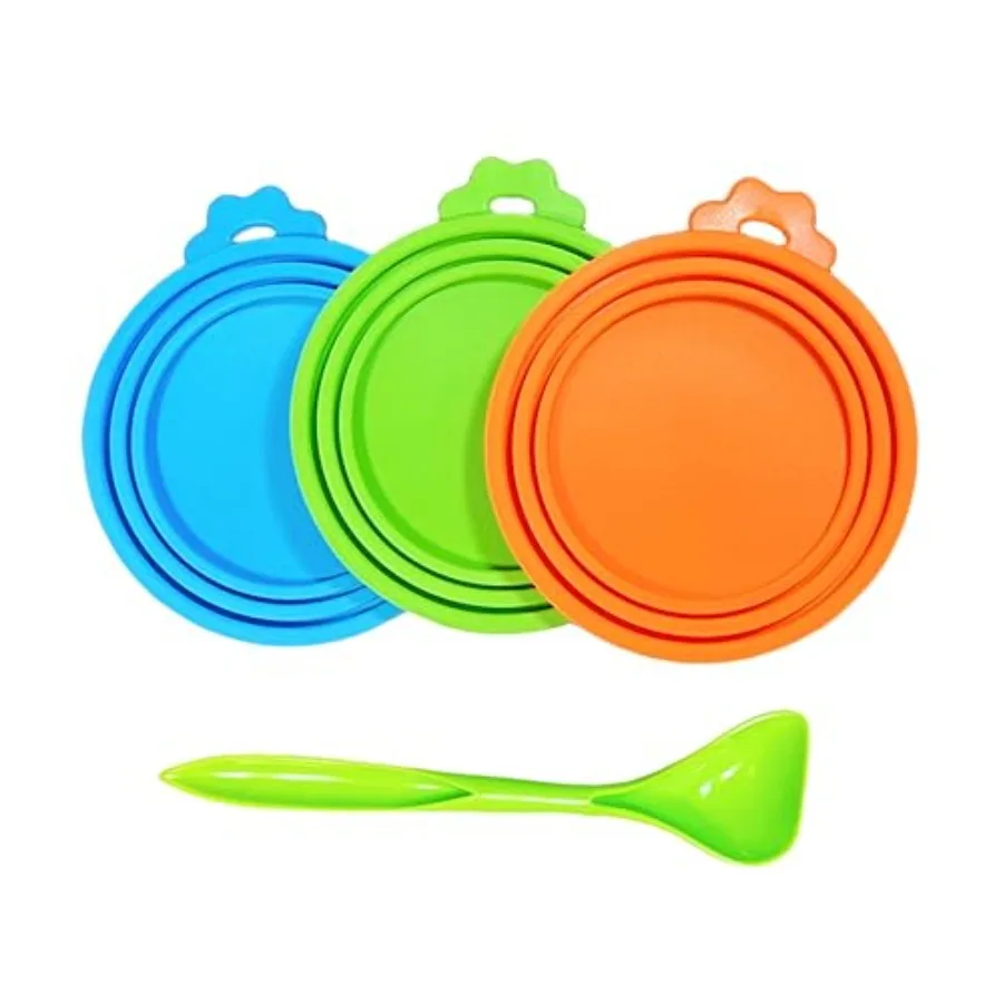 Silicone Pet Food Can Covers for Dogs and Cats