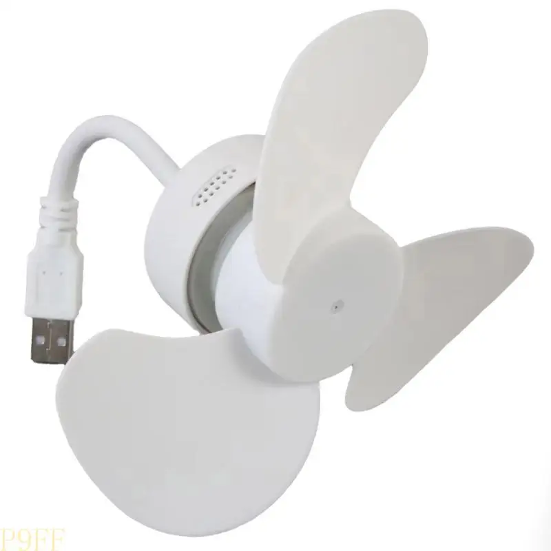 

CS1W USB Fan,Small Cooling Fan Quiet Travel Fan Adjustable Compatible Any USB Port Phone Fan