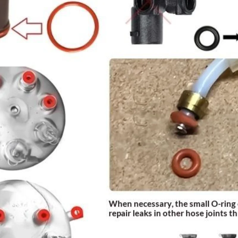 20/50/100 PCS Silicone O-Ring Seals Maintenance Set Compatible With Jura Series Coffee Machines