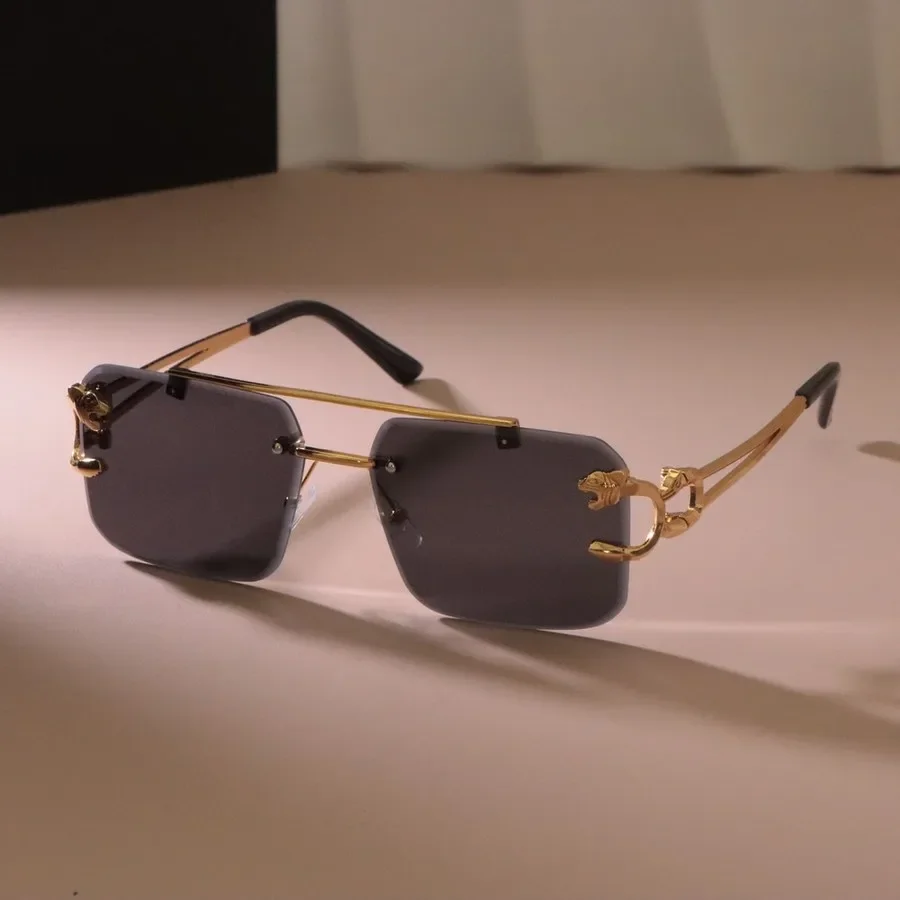 

Металлические квадратные солнцезащитные очки унисекс без оправы для женщин и мужчин, брендовые дизайнерские красочные солнцезащитные очки, женские и мужские цвета, зеркало Óculos De Sol