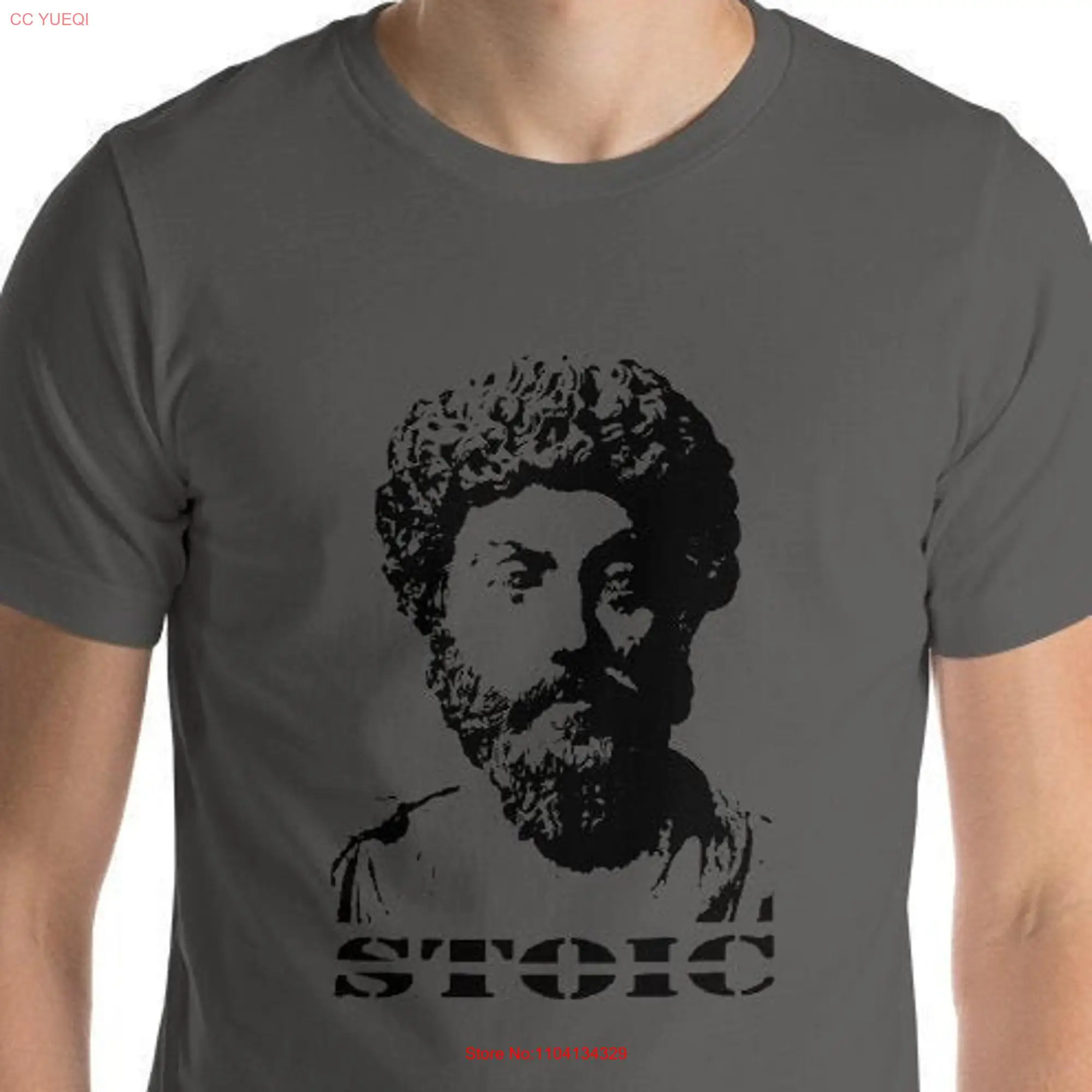 Marcus Aurelius Stoic T Shirt long or short sleeves