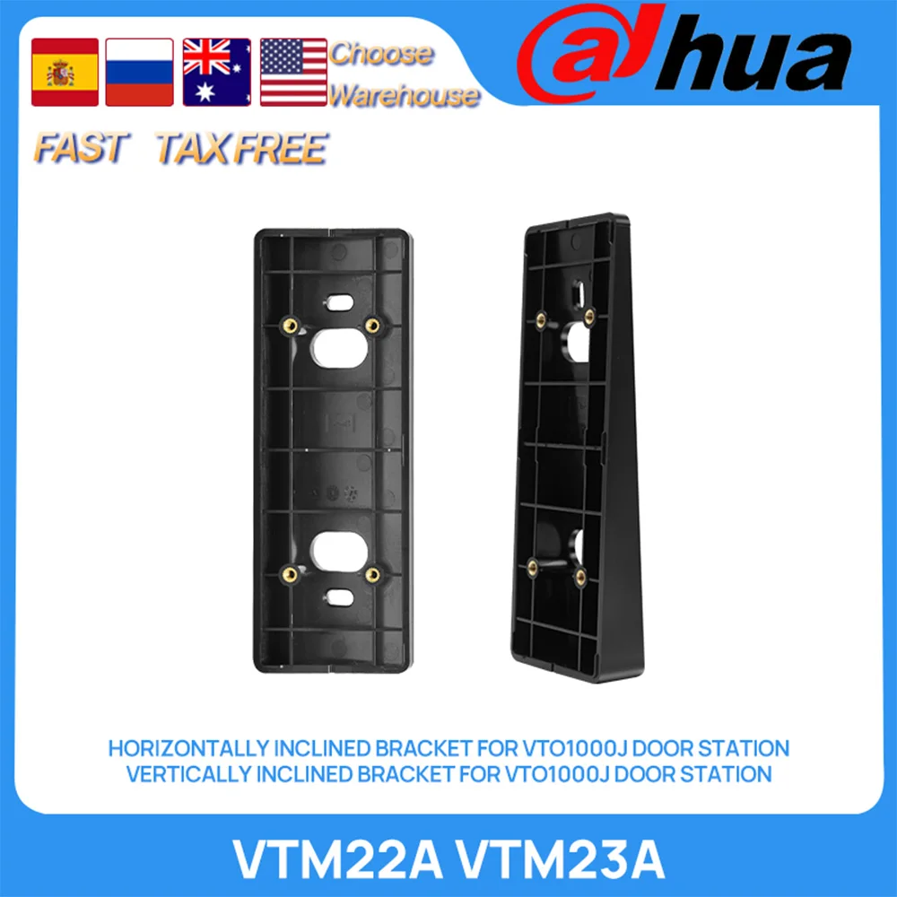 Dahua Original VTM22A VTM23A Inclined Bracket for VTO2311R-WP VTO1000J Door Station Horizontal Vertically Mounting Accessories