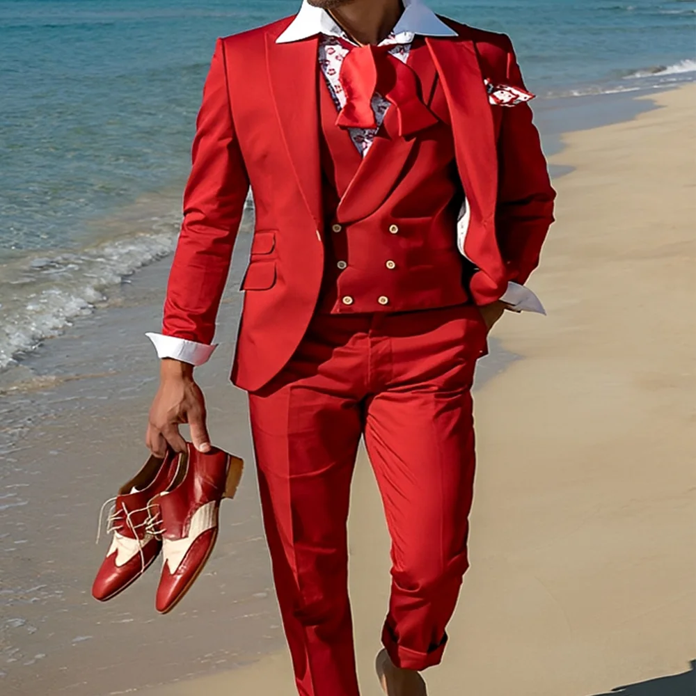 Men's 3-Piece Suit …