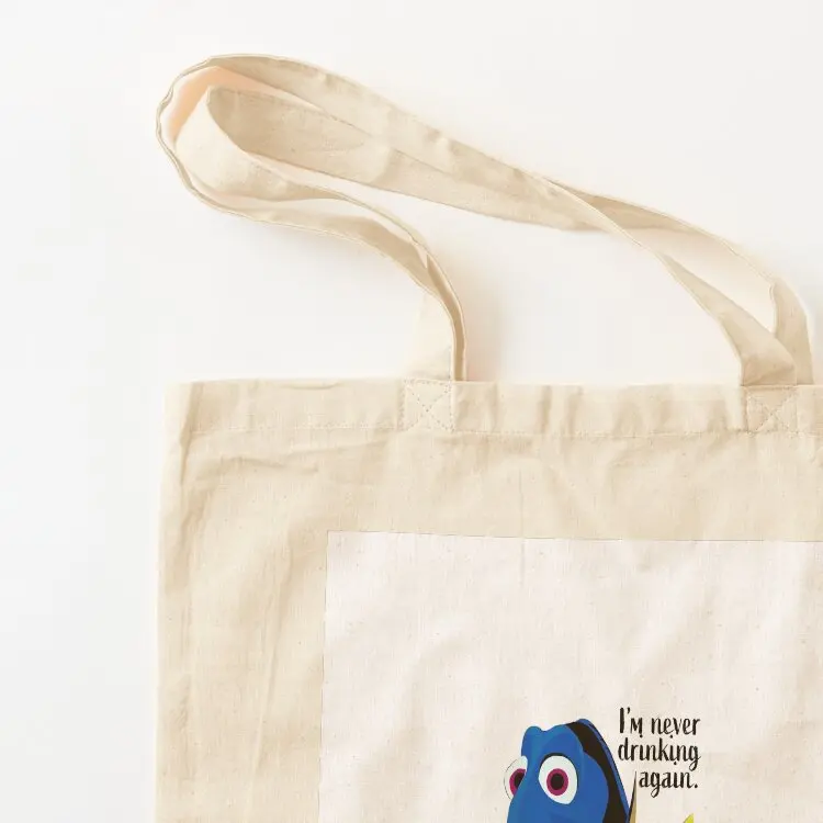 Dory I'm Never Drinking Again Tote Bag personalized tote bag handbag shopping bag logo shopping cart bags