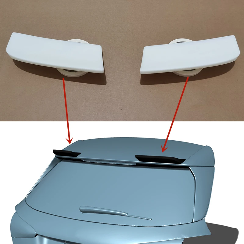 For Mercedes Benz A Class Hatchback 2018--2022 Year Roof Spoiler Car Rear Wing Body Kit Accessories Vesu-01