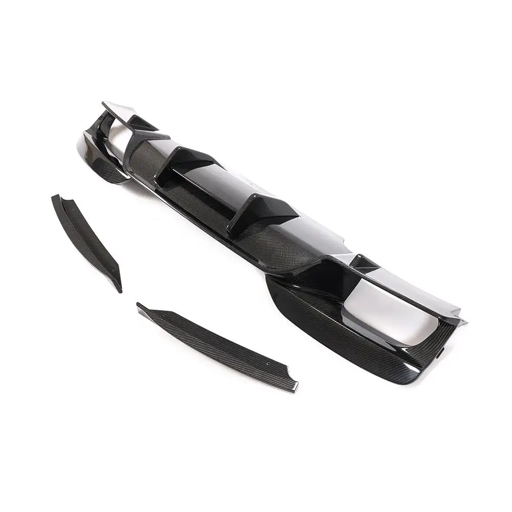 

Suitable for Forged Rear Bumper Diffuser Lip Splitters for BMW 6 Series F06 F12 F13 M6 2013 - 2019 Car Guard Plate Spoiler