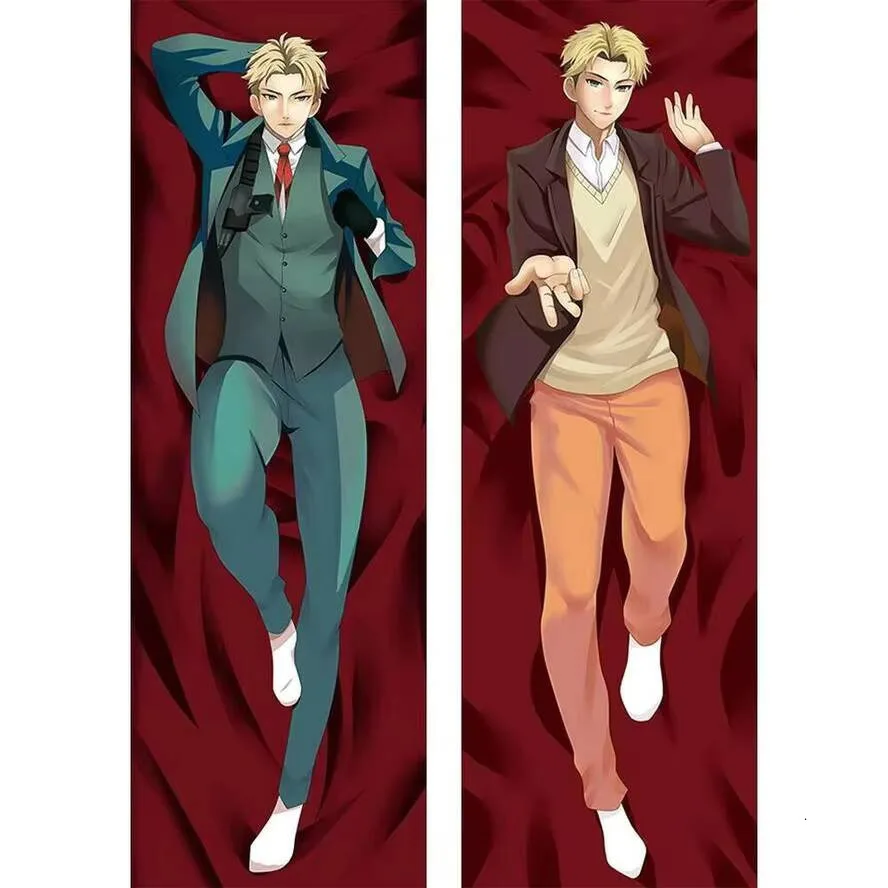 

Аниме Декор SPY×FAMILY Loid Body Наволочка Чехол Forger Dakimakura Waifu 2-сторонний принт Подушка на петлях Подарки