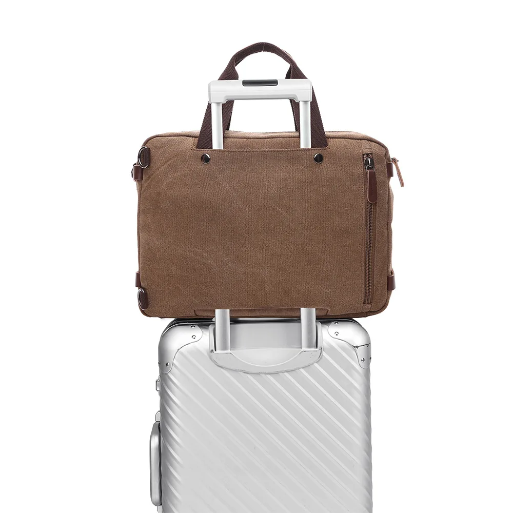 Hot Canvas Men Travel Handbag Large Capacity Outdoor Bags Men's Travel Duffel Bags Roomy Tote Male Multifunction Shoulder Bag image 5