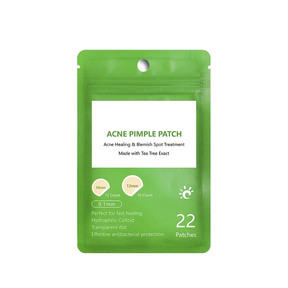 1Pack 22 Tablets Acne Pimple Patch Day And Night Facial Treatment Protects Invisible Acne Removal Blackhead Hydrocolloid Sticker