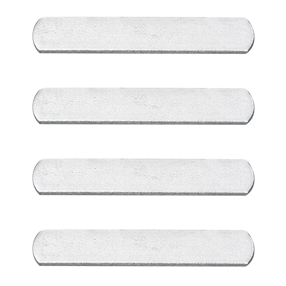4Pcs Weighted Steel Strip Heavy-Duty Exercise Steel Plate for Beginners Advanced Athletes Weight Bearing Fitness Equipment
