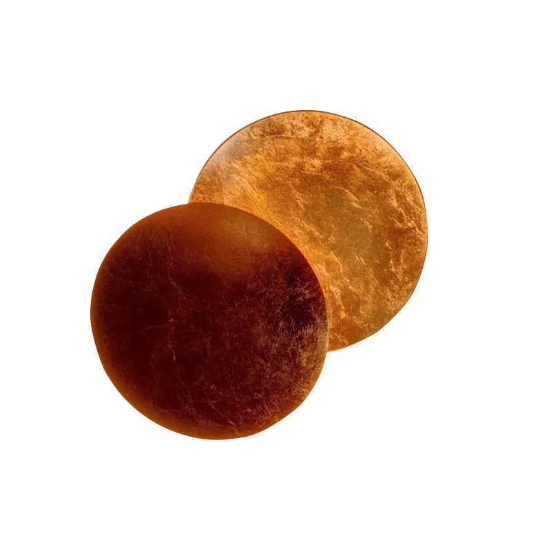 

Bedroom LED Creative Moon Concept Solar Eclipse Wall Light Nordic Aisle Corridor Staircase Exhibition Hall Bedside