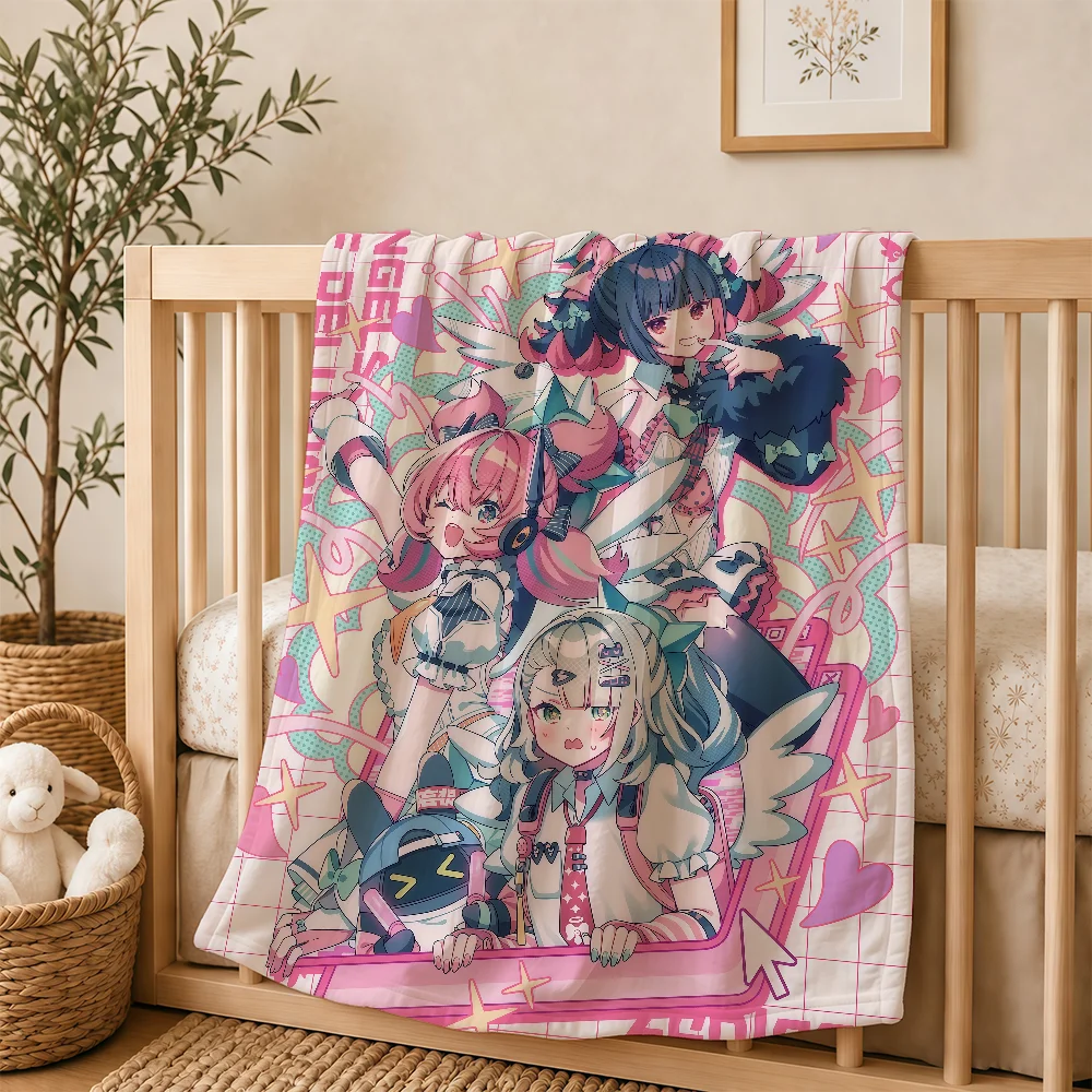 Game Angels Of Delusion ZZZ Blanket For Soft Warm Knee For Bedroom Living Room Bed Sofa Camping Picnic Office Gift