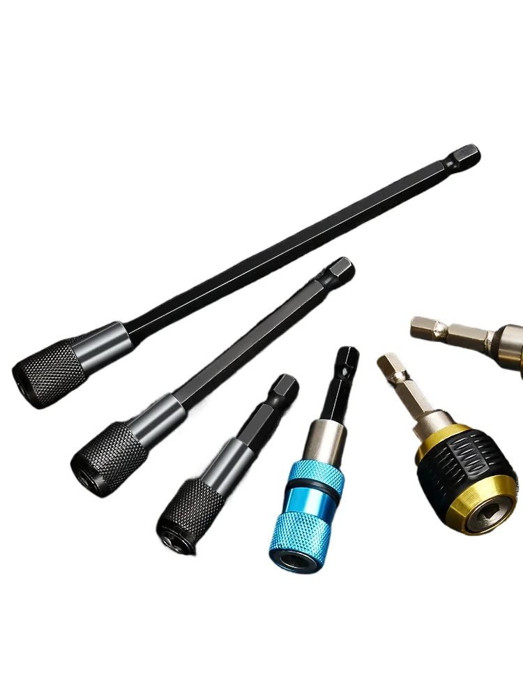 Compact Hex Shank Quick-Change Adapter Socket Bit Converter for Electric Drill & Power Drill Accessories Workshop Projects