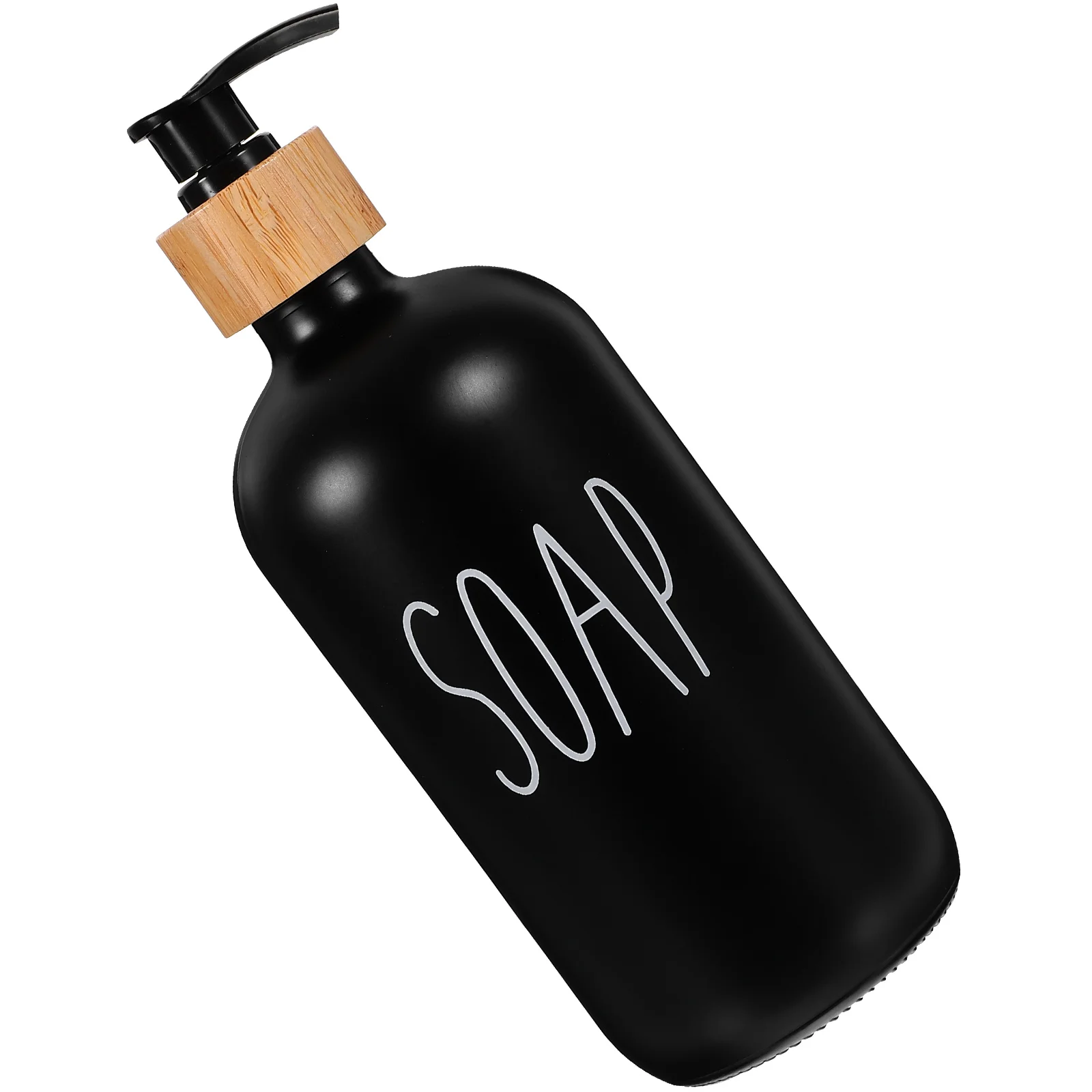 

1pc Refillable Glass Soap Bottle Lotion Shampoo Pump Container For Bathroom Kitchen Home Leakproof Liquid Hand Soap