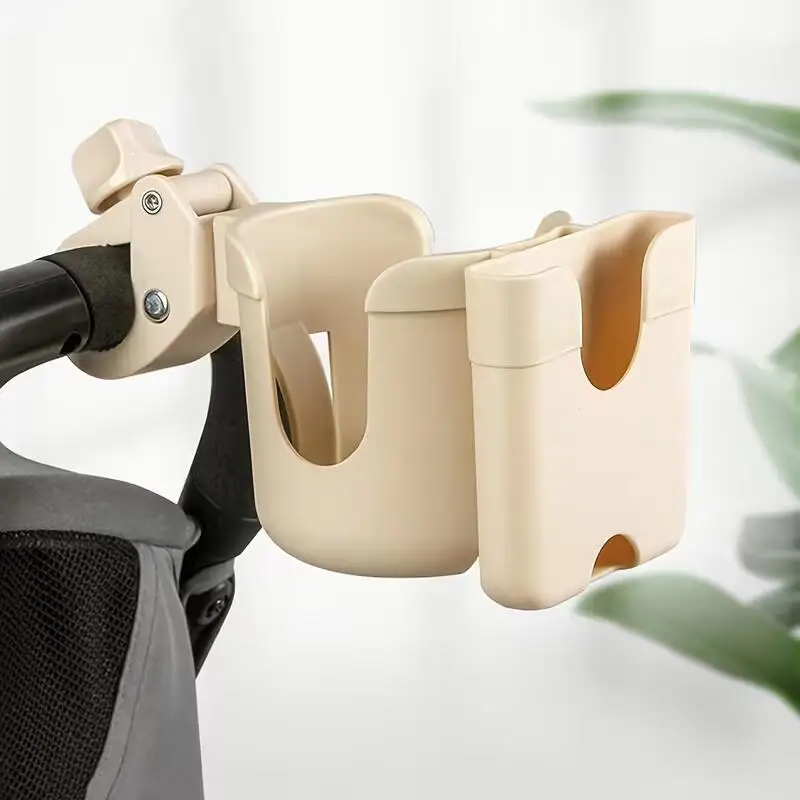 Pram Cup Holders Children's Stroller Bottle Holders Pram Bottle Holders Anti-Slip Design Pram Accessories Mobile Phone Holders