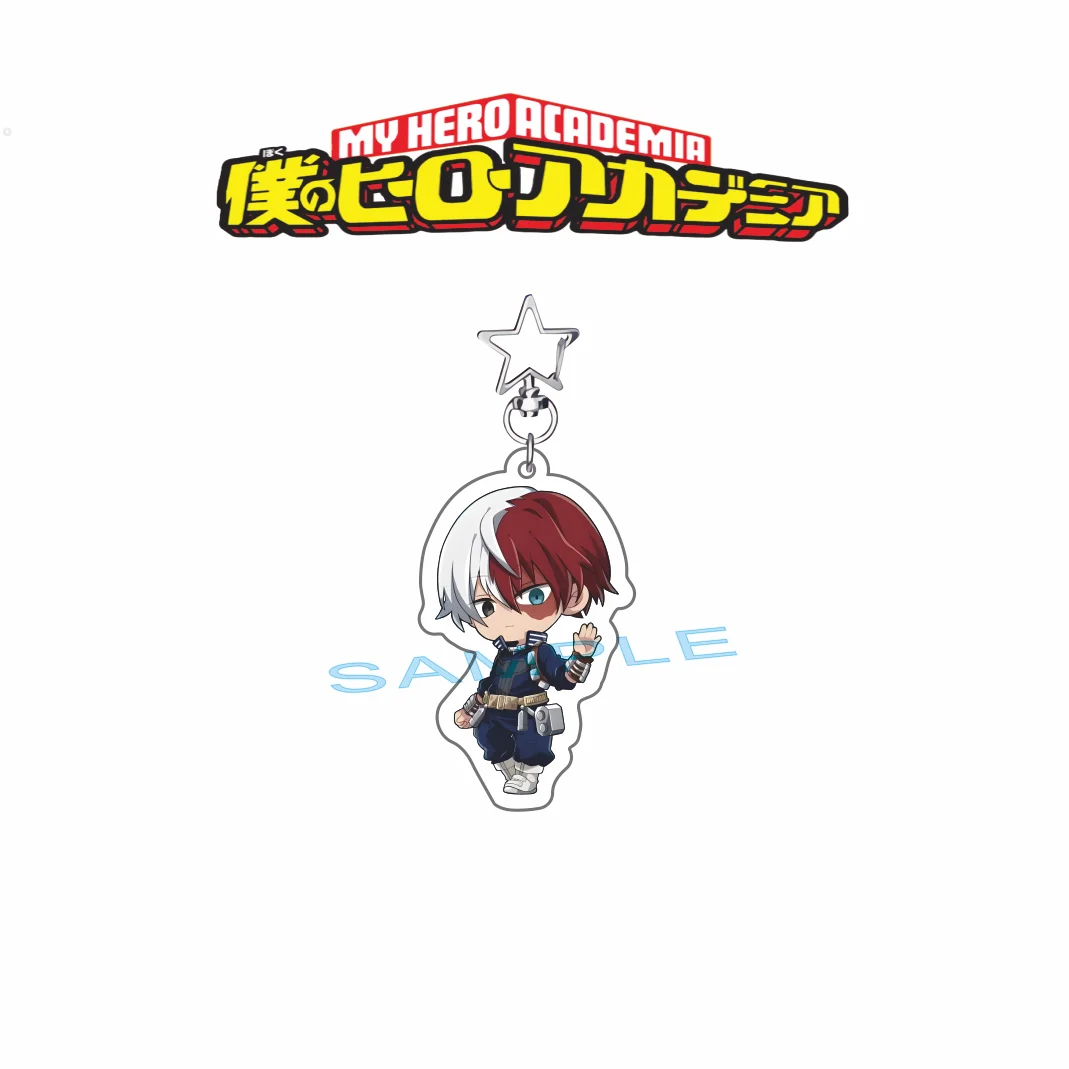 My Hero Academia Izuku Midoriya Acrylic Stand Keychain Figure Chibi Character Bag Pendant Car Keyring Cosplay Accessory Gifts