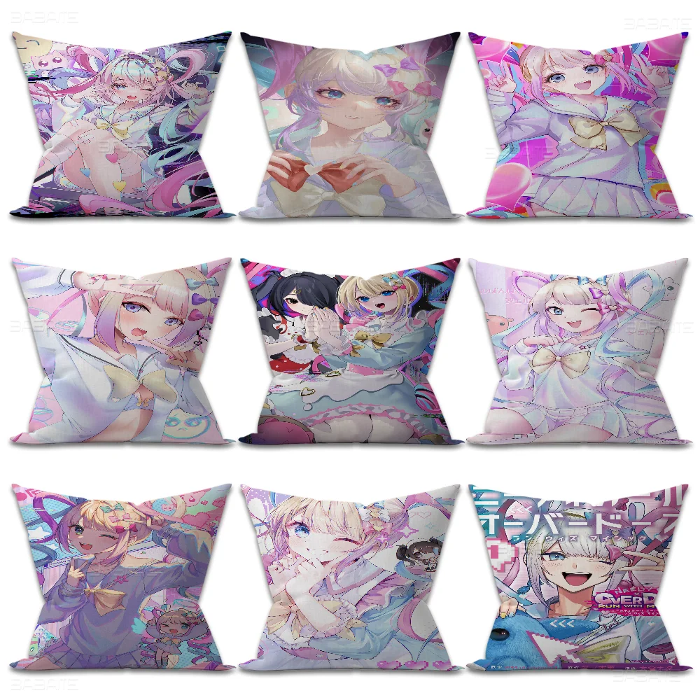 Game Needy Girl Overdose Cushion Cover Decorative Pillow Sofa Home Decor Case Pillow Cases