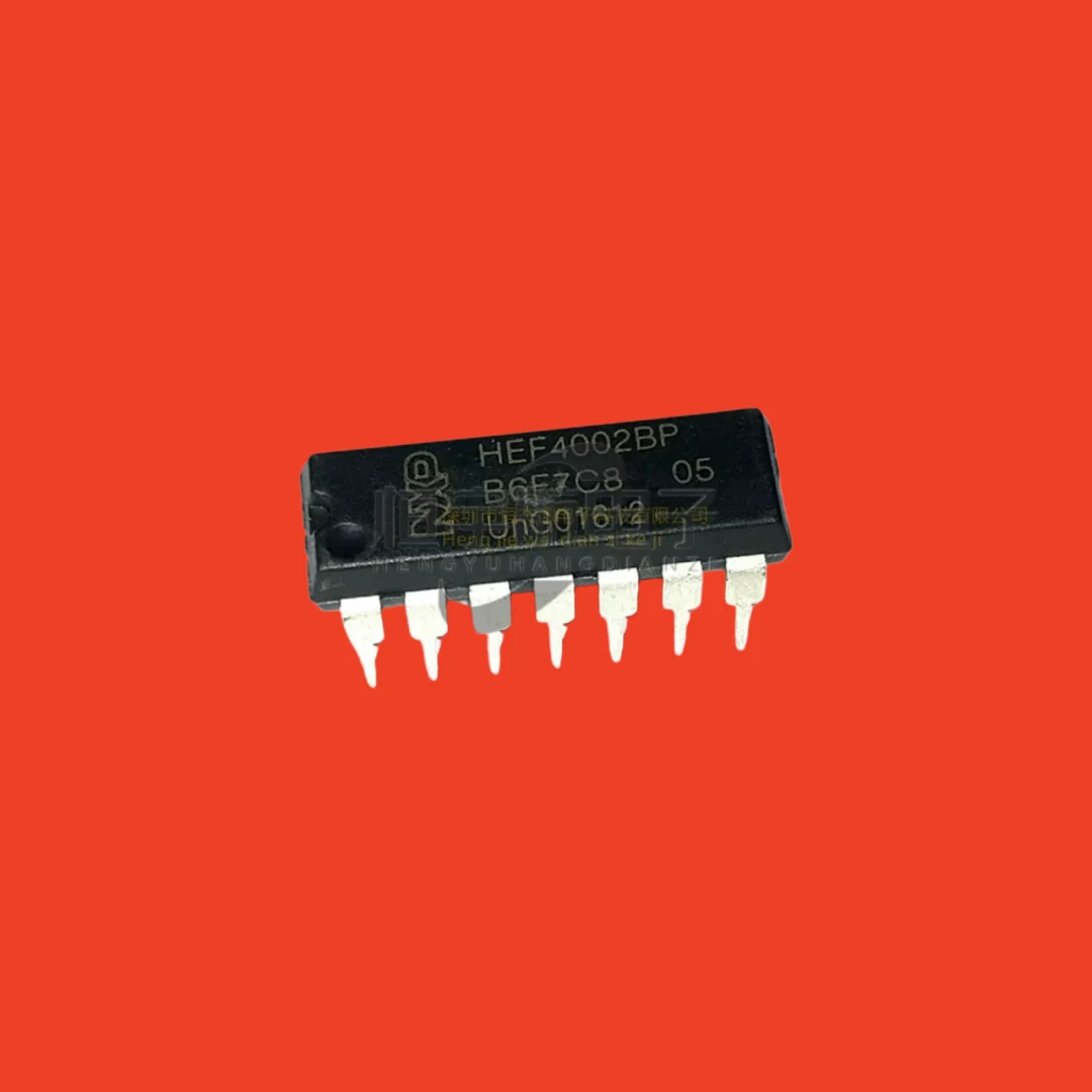 10PCS/new imported original HEF4002BP HEF4002 DIP-14 in-line dual 4-input NOR gate chip