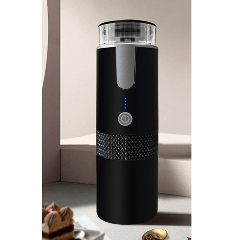 Portable Wireless Coffee Machine Built-In Battery Rechargeable Outdoor Travel Car Home Fully Automatic Coffee Maker