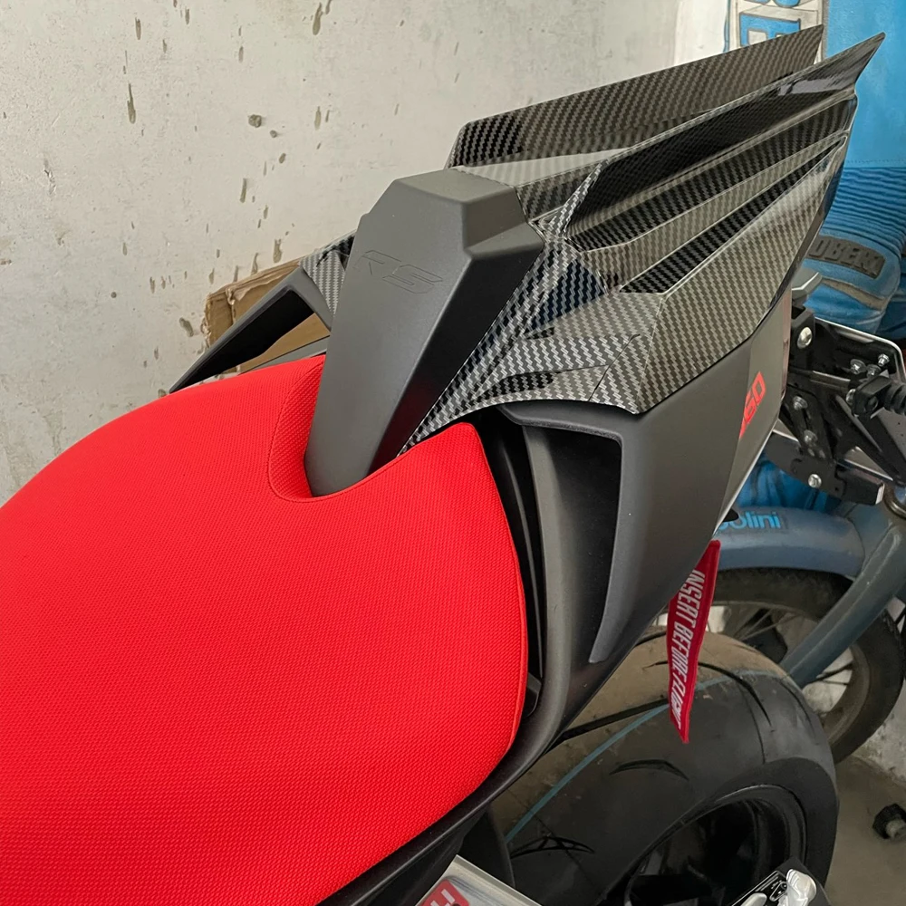 Per Aprilia Tuono 660 RS660 coprisedile Cowl carenatura Moto passeggero posteriore pilion Tuono660 RS 660 2020 2021 2022 2023 fibra di carbonio