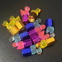 4 Pack Cute Duck Auto Tire Valve Stem Caps Decorative Tire Valve Caps Tire Air Valve Caps for Cars Motorcycles Bicycles
