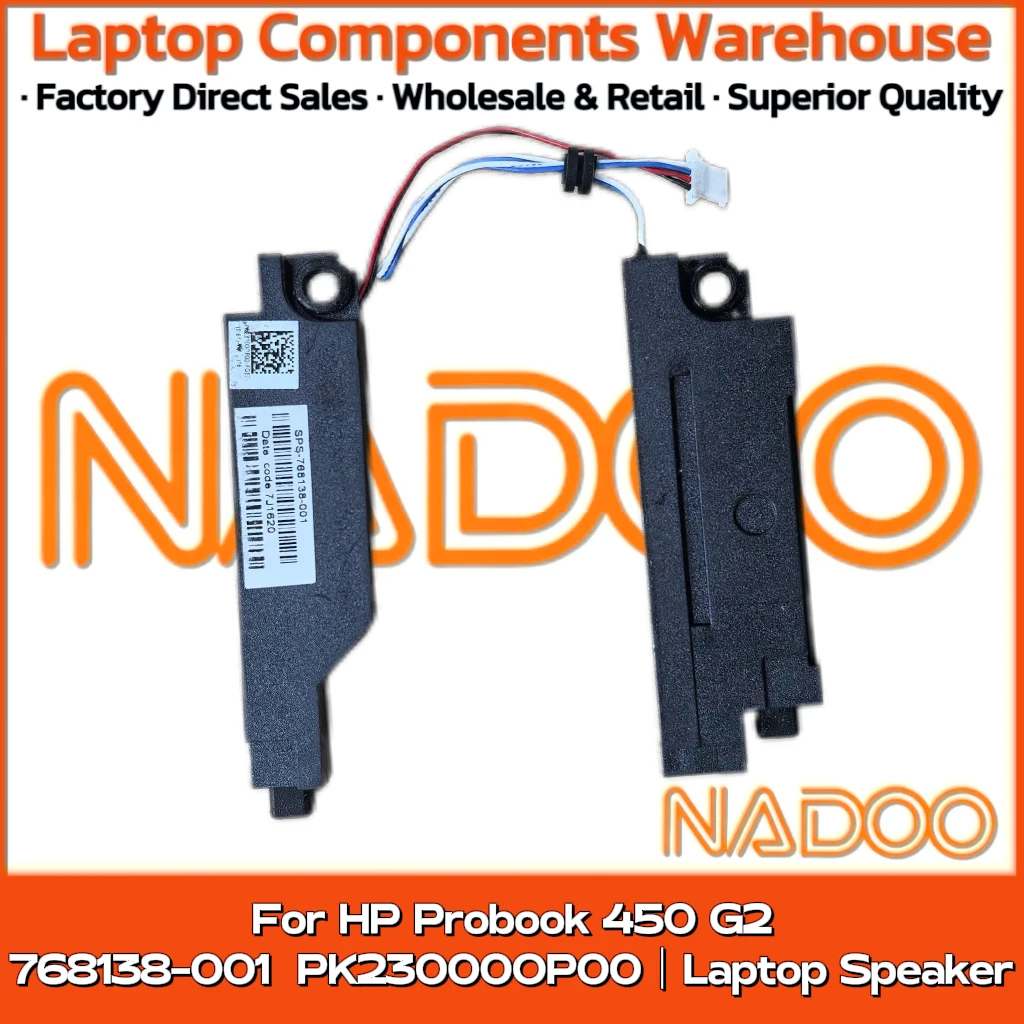 

New Original Laptop Notebook Audio Speaker For HP Probook 450 G2 768138-001 PK23000OP00 built-in speaker horn audio