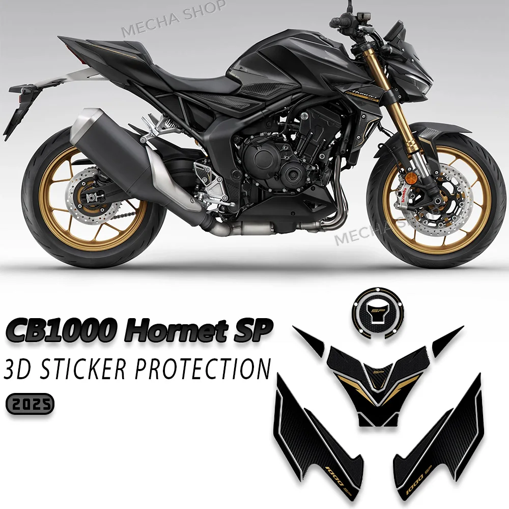 

Для CB 1000 Hornet SP cb 1000 Hornet sp 2025 аксессуары для мотоциклов комплект 3D-наклеек накладка на бак крышка топливного бака защита топливного бака