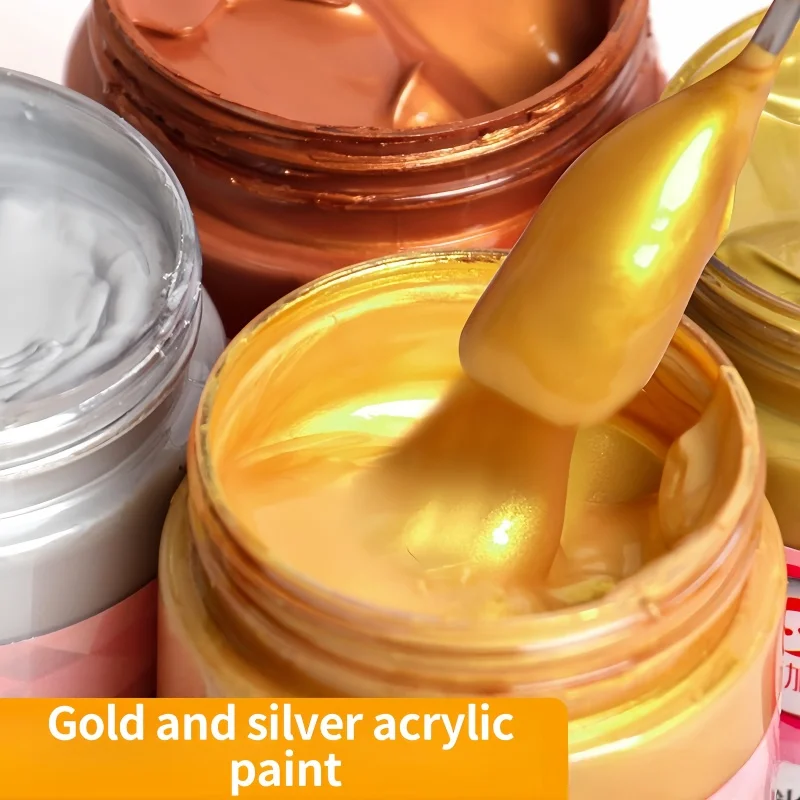 Gold Acrylic Paint Pigment 3