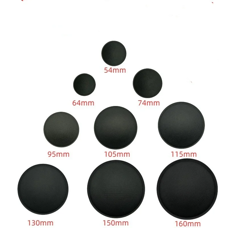 4PCS Speaker Dust Cap 74-180mm Woofer Subwoofer Dome Cover Audio Speaker Repair Replacement Parts