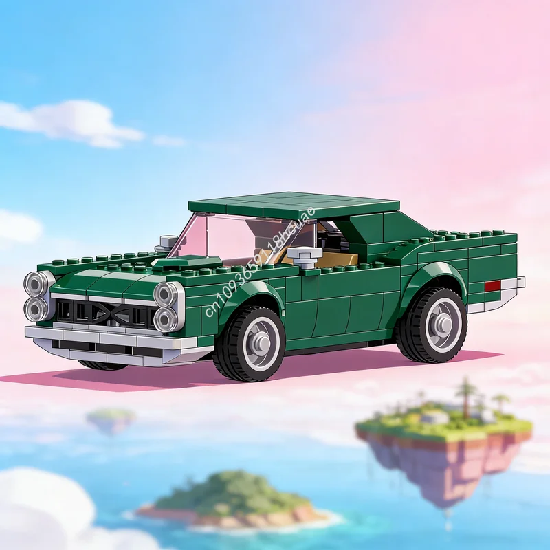 

311pcs MOC Pontiac GTO City Champions Model Building Blocks Architecture DIY Toys Christmas Gifts Creative Idea Education Brick