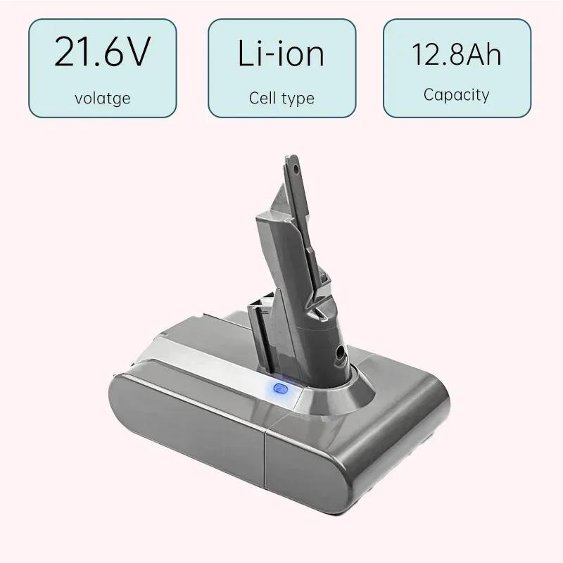 

6800mAh/12800mAh 21.6V SV11 Lithium Rechargeable Battery for Dyson SV11 V7 FLUFFY V7 Animal V7 Trigger Vacuum Cleaner