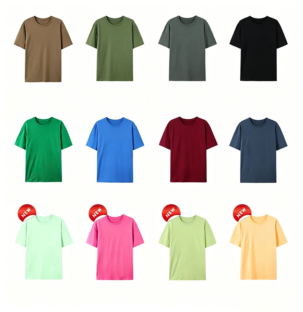 Personalisierte Grafik-Logo-Basics-T-Shirts Vintage Loose Clothing Fashion O-Neck Kurzarm Unisex Sommer 100% Baumwoll-T-Shirt – Detail 13