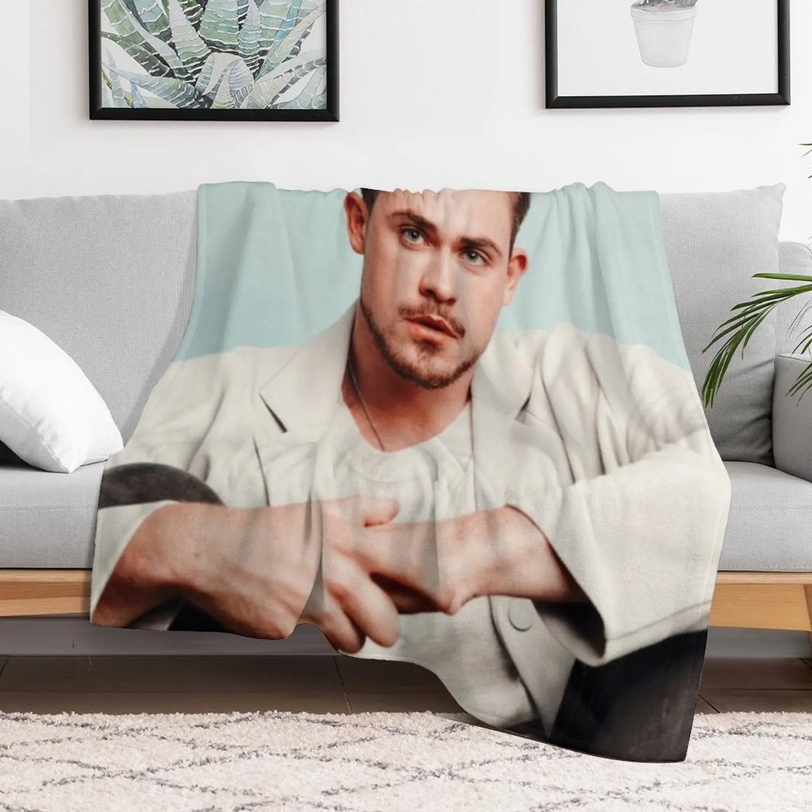 dacre montgomery Throw Blanket Designers Blankets For Bed wednesday Blankets