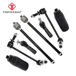 TOPICKSAP 8pcs Inner & Outer Tie Rod Ends for Chrysler 300 Dodge Charger Challenger 300 RWD  2011 2012 2013 2014