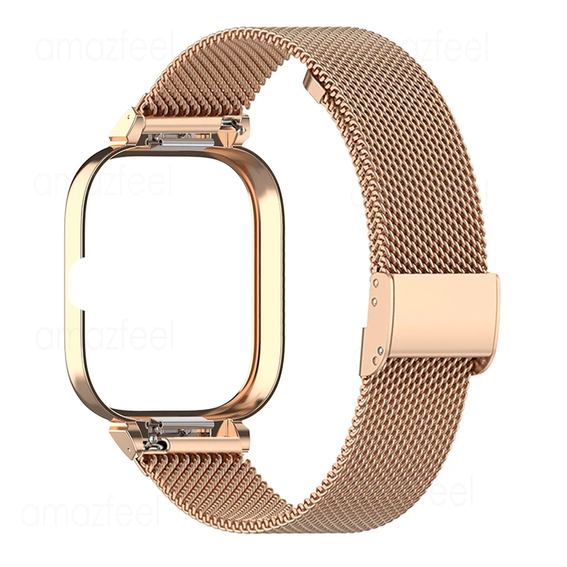 Metall armband Gehäuses chutz für Redmi Uhr 4 Armband für Xiaomi Redmi watch 4 Armband Schutzhülle für Redmi Watch 4 Armband