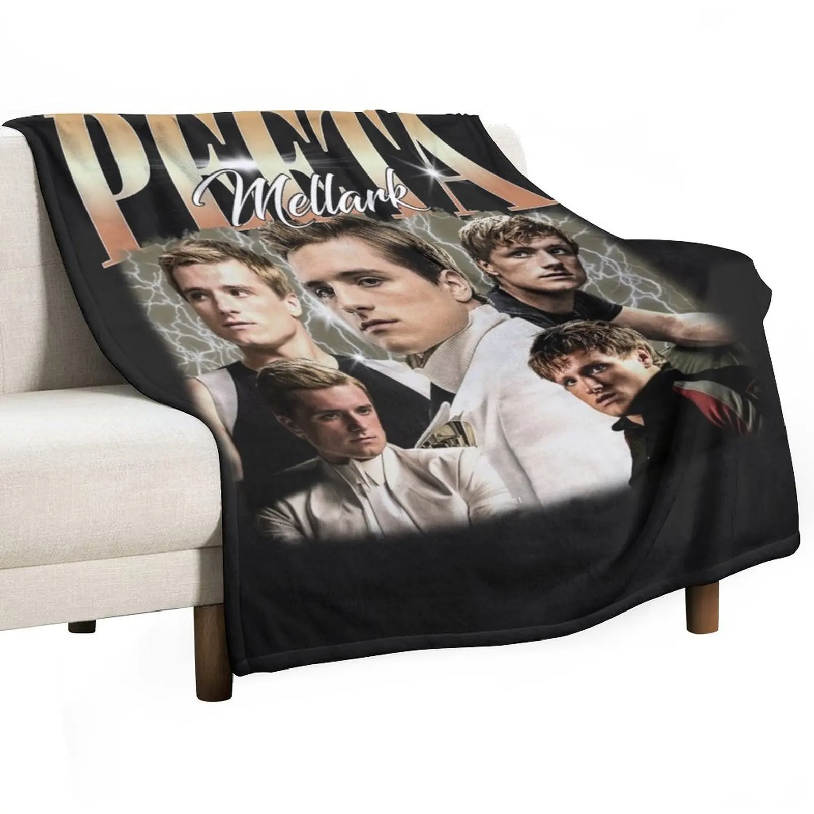 

Peeta Mellark Vintage Unisex , Limited Peeta Mellark Vintage T-, Gift, Best Peeta Mellark Sweat Gift Idea Fan Throw Blanket